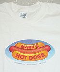 T-Shirt: Mark's Hot Dogs