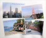 T-Shirt: 'San Francisco Postcards'