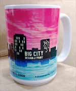 Full Color Mug: Big City Design & Print